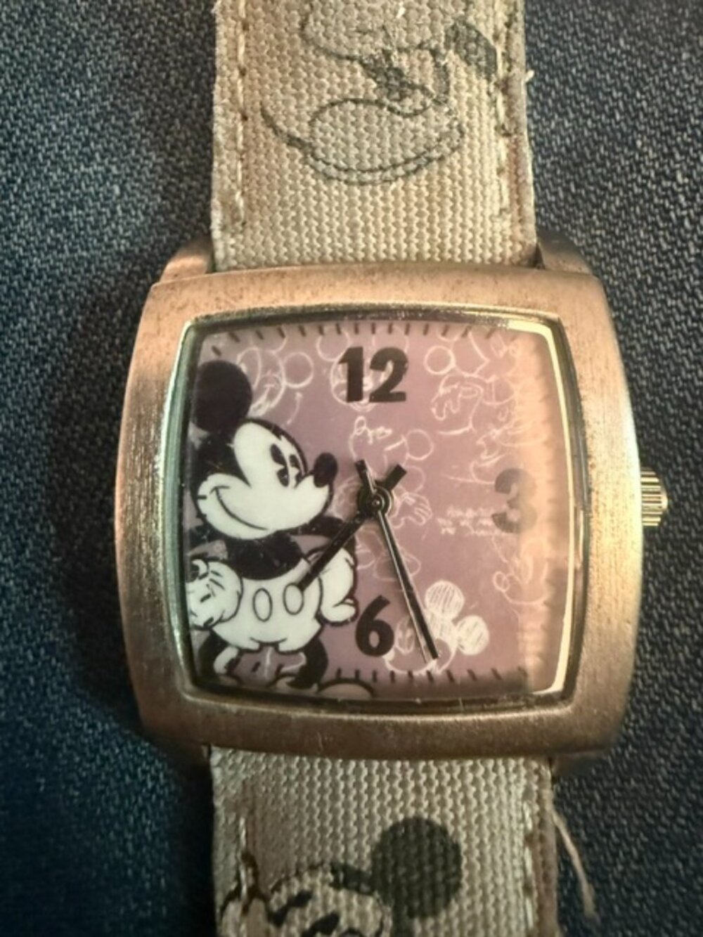Disney Parks Limited Release Mickey Mouse Square Watch